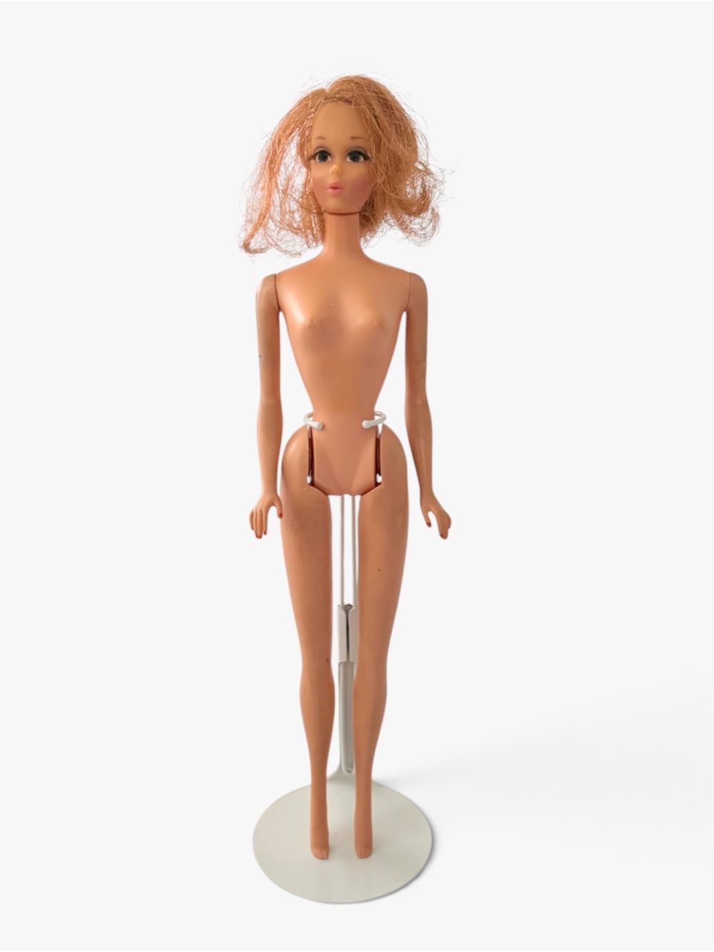 Vintage Sears 1967 Walking Jamie Barbie Doll Red Hair Rooted Lashes Japan